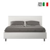Tweepersoonsbed 160x200 met opbergruimte in moderne lederlook Adele M1 Keuze
