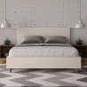Tweepersoonsbed 160x200 met opbergruimte in moderne lederlook Adele M1 Voorraad