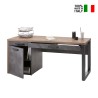 Houten design bureau voor kantoor en studeerkamer 170x69 cm met lades Logan Verkoop