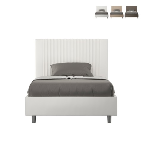 Frans twijfelaar bed met opbergruimte 120x190 kunstleer Goya P Aanbieding