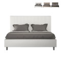 Tweepersoonsbed met opbergruimte 160x190 kunstleer modern Goya M Aanbieding