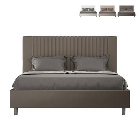 Tweepersoonsbedcontainer 170x190 modern kunstleer Goya M2
