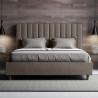 Moderne opbergbed 160x190 in kunstleer Agueda M Voorraad