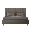 Moderne opbergbed 160x190 in kunstleer Agueda M Model