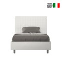 Frans tweepersoonsbed 140x200 met opbergruimte, modern design Sunny F Aanbod