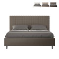 Tweepersoonsbed met opbergruimte 170x190 modern kunstleer Sunny M2 Aanbieding