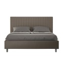 Tweepersoonsbed 170x200 met opbergruimte, modern kunstleer, Sunny M3 Model