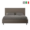 Tweepersoonsbed 170x200 met opbergruimte, modern kunstleer, Sunny M3 Keuze