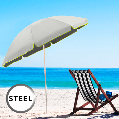 Struikelen Architectuur Koningin Aluminium strand parasols: ontdek onze aanbiedingen