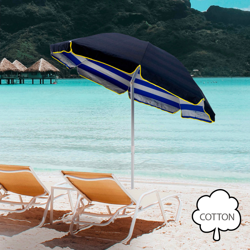 Stuwkracht Serena een keer Aluminium strand parasols: ontdek onze aanbiedingen